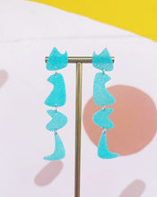 Load image into Gallery viewer, Turquoise Yvette Earrings