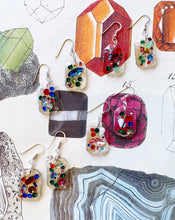 Load image into Gallery viewer, Vintage Rhinestones Karen Earrings