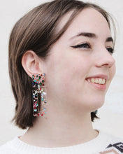 Load image into Gallery viewer, Vintage Rhinestone Angela Earrings