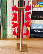 Load image into Gallery viewer, Lipstick Yvette Earrings