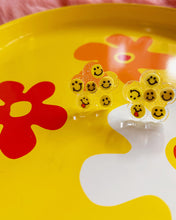 Load image into Gallery viewer, Yellow Smiley Faces Sammy Studs