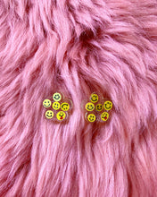 Load image into Gallery viewer, Yellow Smiley Faces Sammy Studs