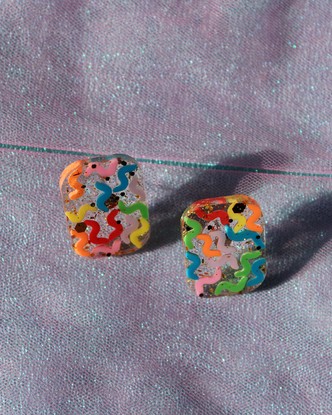 Party Streamers Myrna Stud Earrings