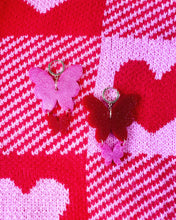 Load image into Gallery viewer, Lovely Liv Butterfly Earrings - OOAK
