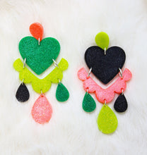 Load image into Gallery viewer, Verdant Multicolor Adelaide Earrings
