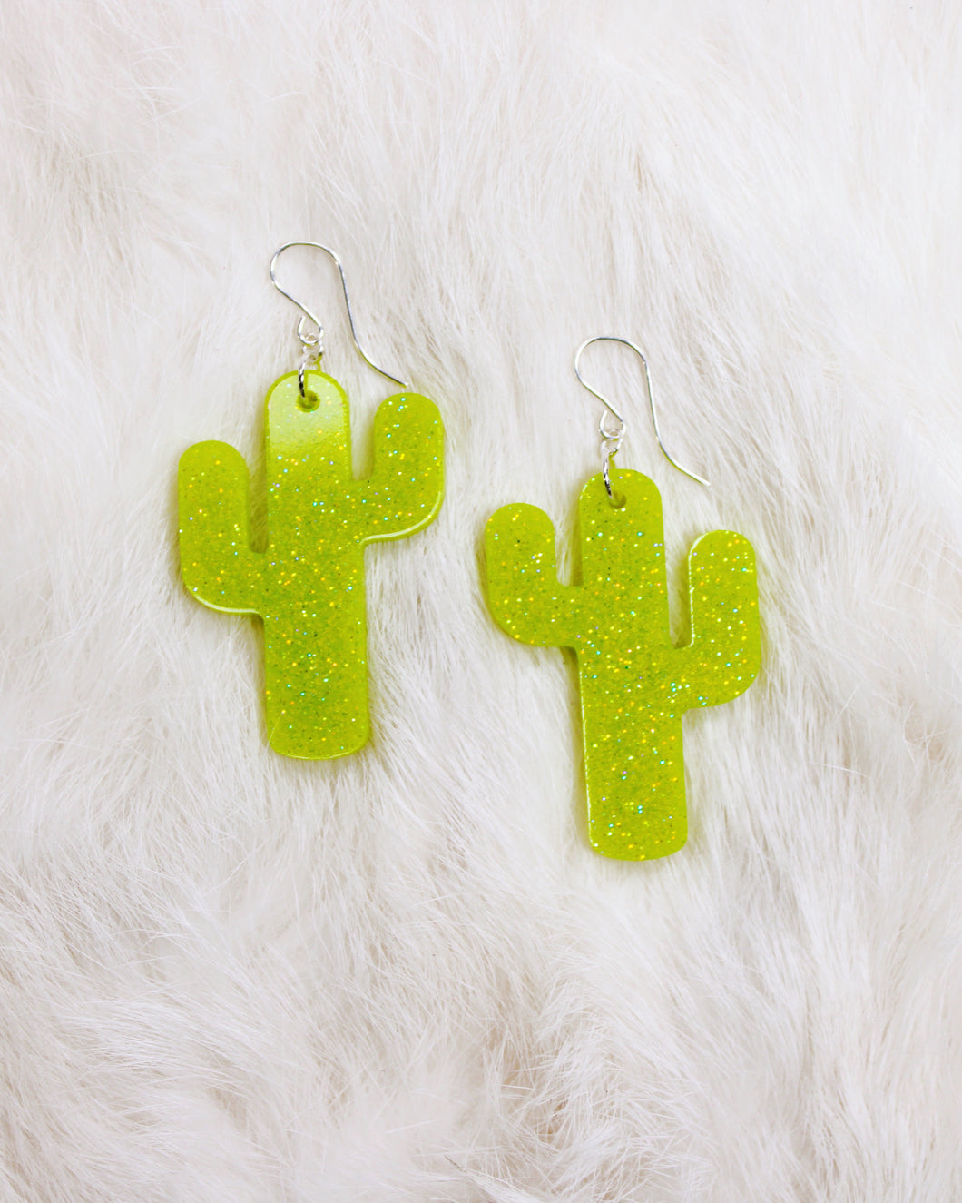 Acid Green Kacey Earrings