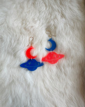 Load image into Gallery viewer, Neon Space Ingrid Earrings
