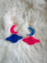 Load image into Gallery viewer, Neon Space Ingrid Earrings
