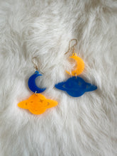 Load image into Gallery viewer, Neon Space Ingrid Earrings
