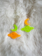 Load image into Gallery viewer, Neon Space Ingrid Earrings
