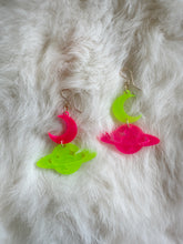 Load image into Gallery viewer, Neon Space Ingrid Earrings
