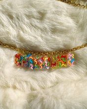 Load image into Gallery viewer, Party Streamers Dinah Charm Necklace
