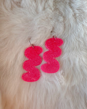 Load image into Gallery viewer, Hot Pink Fran Earrings - OOAK
