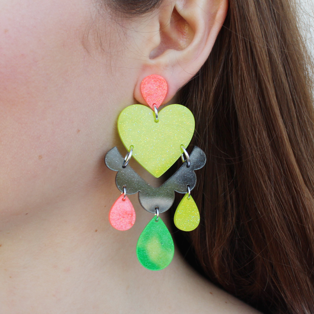 Verdant Multicolor Adelaide Earrings