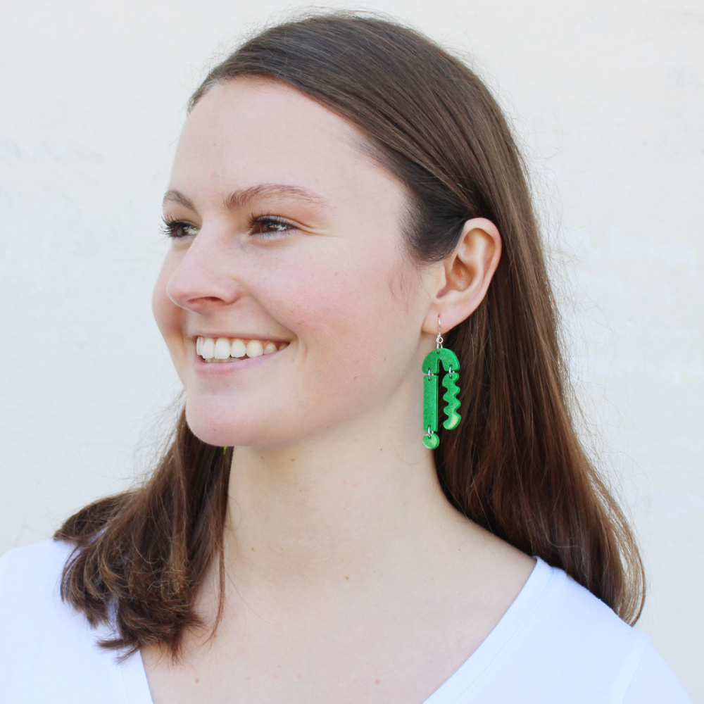 Verdant Solid Juno Earrings