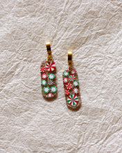 Load image into Gallery viewer, Peppermint Party Nathalie Earrings
