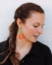 Load image into Gallery viewer, Citrus Swirl Simone Earrings
