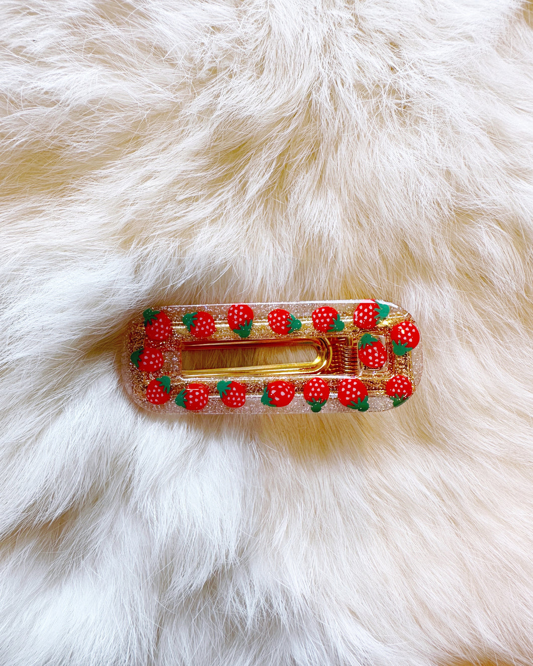 Strawberry Hair Clips