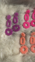 Load and play video in Gallery viewer, Sunkissed Demy Earrings

