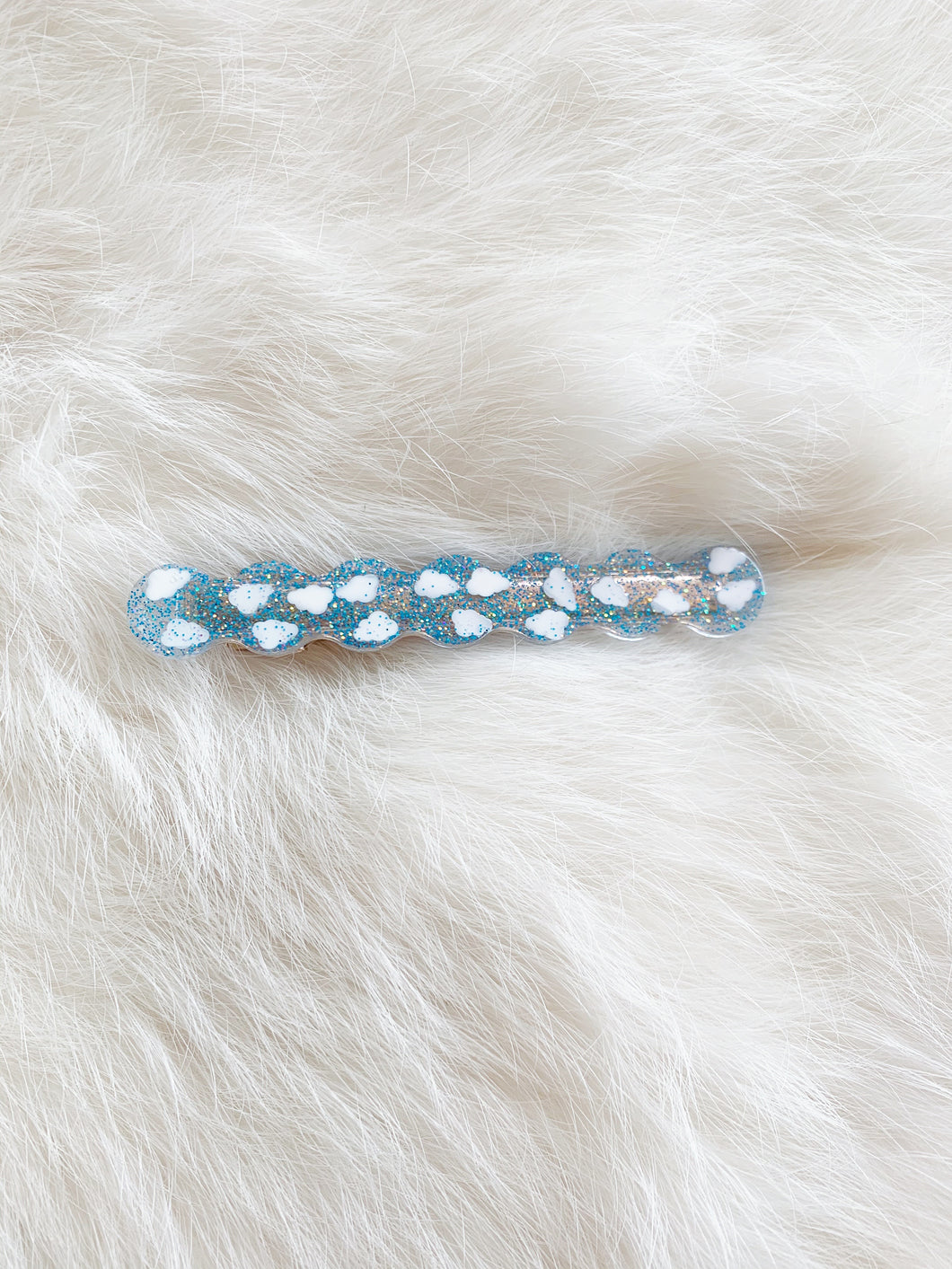 Blue Skies Hair Clips