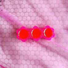 Load image into Gallery viewer, Hot Pink &amp; Tangerine Elsie Hair Clips
