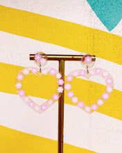 Load image into Gallery viewer, Pink Flowers Lola Earrings
