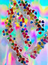 Load image into Gallery viewer, Rainbow Hearts Hair Clips
