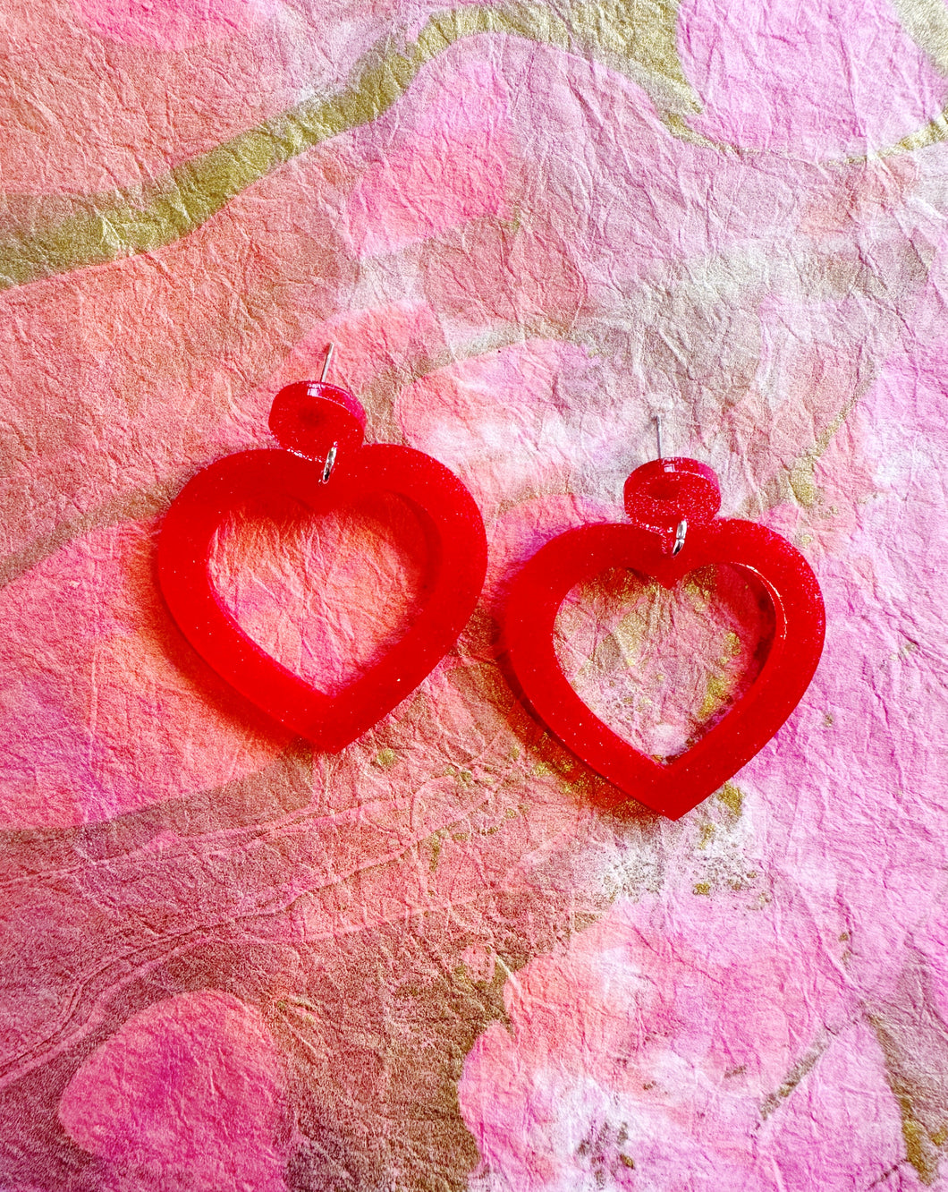 Candy Apple Red Lola Earrings