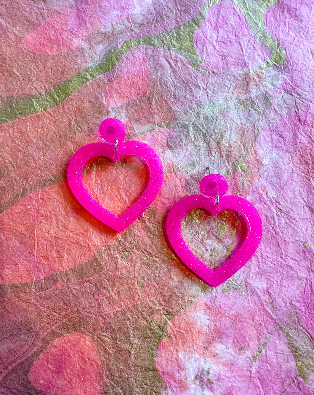 Hot Pink Lola Earrings