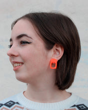 Load image into Gallery viewer, Tangerine Sandra Earrings
