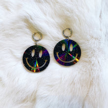 Load image into Gallery viewer, Black Phyllis Earrings - 2 OF A KIND
