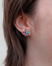 Load image into Gallery viewer, Vintage Rhinestones Anna Stud Earrings

